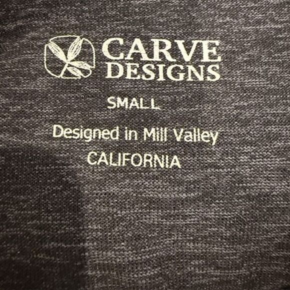 Carve Designs Long Sleeve Drawstring Waist Mini T-Shirt Dress Size Small - Picture 5 of 9